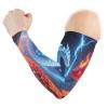 voucong Cool Blue Red Snake Arm Sleeves (1 Pair) view 2