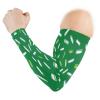 voucong Marshmallow Green Upper-Arm Compression Sleeves, 1 Pair, UV Sun Protection, Size M view 2