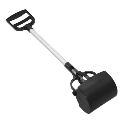 JUMPLAWN Plastic Dog Poop Scooper with Large Opening