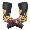 voucong Drip Style Death Skull Compression Arm Sleeves (1 Pair), UV Sun Protection, Arm Protection for Men, Garden, Work, Office, Size M view 1