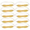 Eyebrow Practice Skin, 10-Piece Silicone Practice Headband for Beginners, Yellow view 1