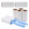 Abaodam Pet Hair Remover Lint Roller Set with Blue Handle, Refillable Adhesive Rolls view 1