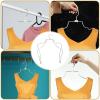 Mikikit Metal Swimsuit Hanger, Foldable Bikini Clothing Rack for Women, Reusable Wire Body-Shaped Display Hanger, Gold view 3