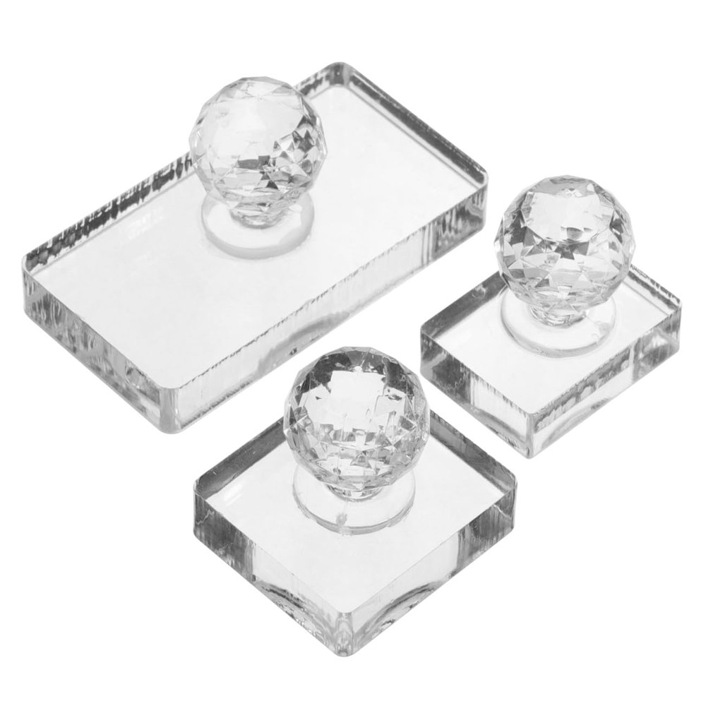 Mipcase 3-Piece Plastic Eyeshadow Pressing Tool Set