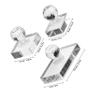 Mipcase 3-Piece Plastic Eyeshadow Pressing Tool Set view 2