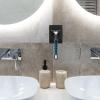 Hemobllo 4-Pack Black Wall-Mounted Razor and Brush Holders view 3