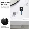 Hemobllo 4-Pack Black Wall-Mounted Razor and Brush Holders view 4