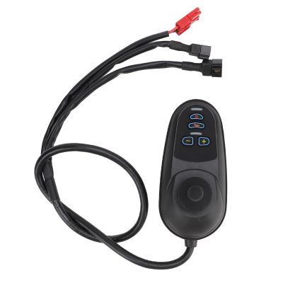 24V Power Wheelchair Joystick Controller with Electromagnetic Brake Connector, 4P Replacement, 50A Output