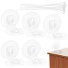 UKCOCO Drill-Free Furniture Anti-Tip Straps with Self-Adhesive Wall Anchors and Cable Ties, 10-Piece view 1