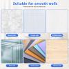 UKCOCO Drill-Free Furniture Anti-Tip Straps with Self-Adhesive Wall Anchors and Cable Ties, 10-Piece view 3