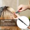 Hair Styling Brush with Wire Bristles, Black Teasing Brush view 3