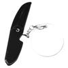 iplusmile Folding Pocket Comb with Keychain and Small Mirror view 1