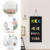 ERINGOGO Hanging Black Felt Organizer for Hair Clips and Bows view 4