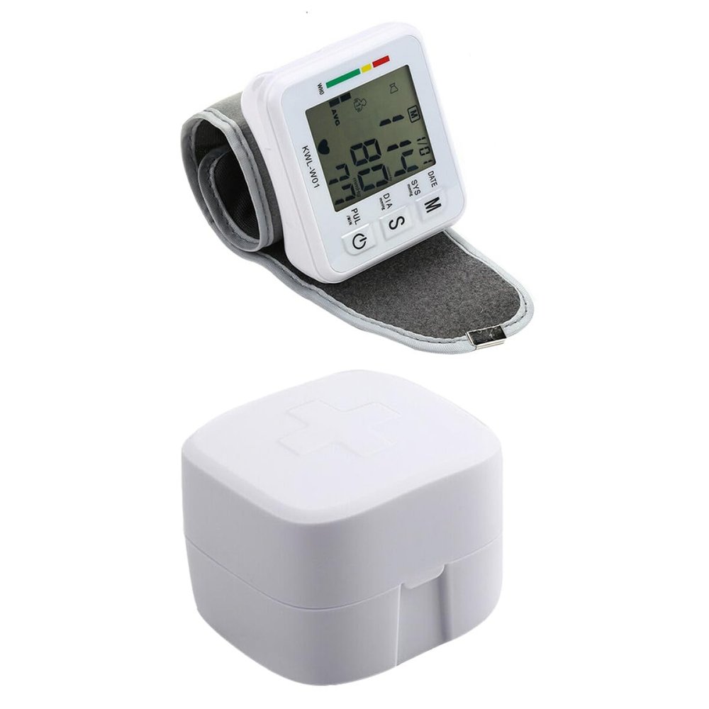 Automatic Wrist Blood Pressure Monitor with LCD Display