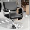 Gryphvex Barber Chair, Ergonomic Hydraulic Salon Chair, Height-Adjustable 93–100 cm, 330 lb Capacity, 360° Swivel, PVC Faux Leather view 1
