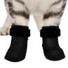 DOITOOL 4-Pack Cat Claw-Protection Shoes, Breathable Mesh Paw Covers view 4