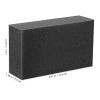5-Pack Black Hair-Cutting Sponges for Barbers, Wet Use view 2