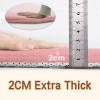 Stqyeiw Baby Crawling Mat 190 x 190 cm, Extra Thick, Pink view 4