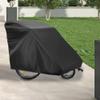 LVYXON Waterproof Bicycle Trailer Cover, 140 x 84 x 99 cm, 420D Oxford Fabric with PU Coating, Wind-Resistant Drawstring Design, Adjustable Ropes, Fits Qeridoo, Burley and Thule Single Trailers view 4