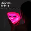 LED Light Therapy Mask for Face, Anti-Aging Skincare Device, 333 LEDs, 5-in-1 LED Colors with Deep NIR 1072 nm, NIR 830 nm, Red, Yellow, and Blue Light view 2