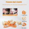 Orange Hide and Seek Plush Dog Toy view 4