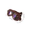 Alasum Dog Sunglasses for Small Dogs, Foldable Windproof Pet Glasses with Adjustable Strap, Lightweight UV Protection for Outdoor Use and Travel view 2