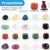 20-Piece Gemstone Set for Kids, Colorful Natural Crystals view 2