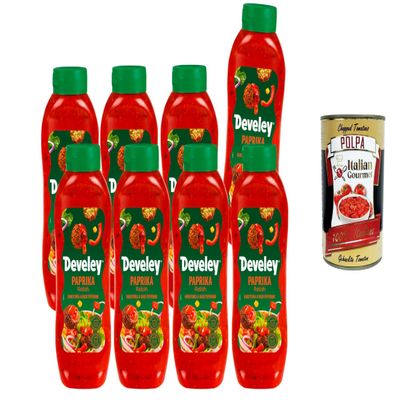 Italian Gourmet Pepper Relish 8875 ml + Italian Gourmet Polpa