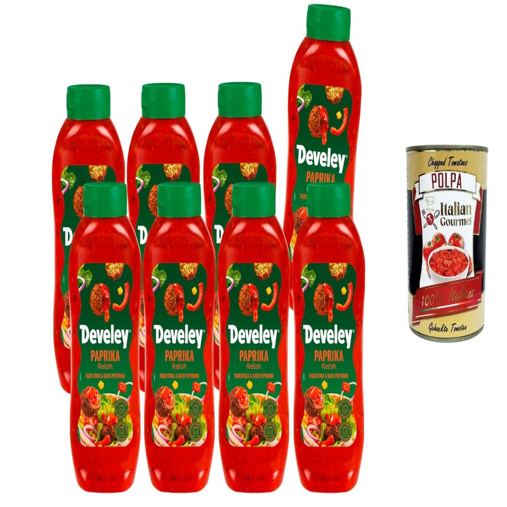 Italian Gourmet Pepper Relish 8875 ml + Italian Gourmet Polpa