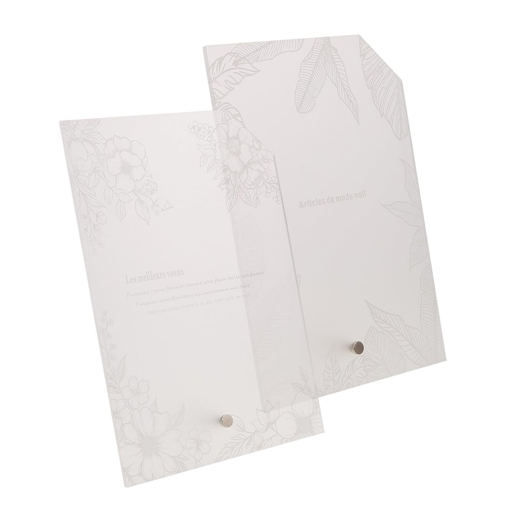 2-Pack Acrylic Nail Design Display Stands