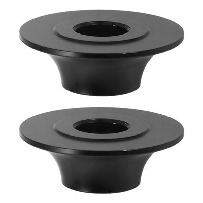 Healeved 1 Pair Wheelchair Front Caster Retaining Clips, 8 mm Hole, Black