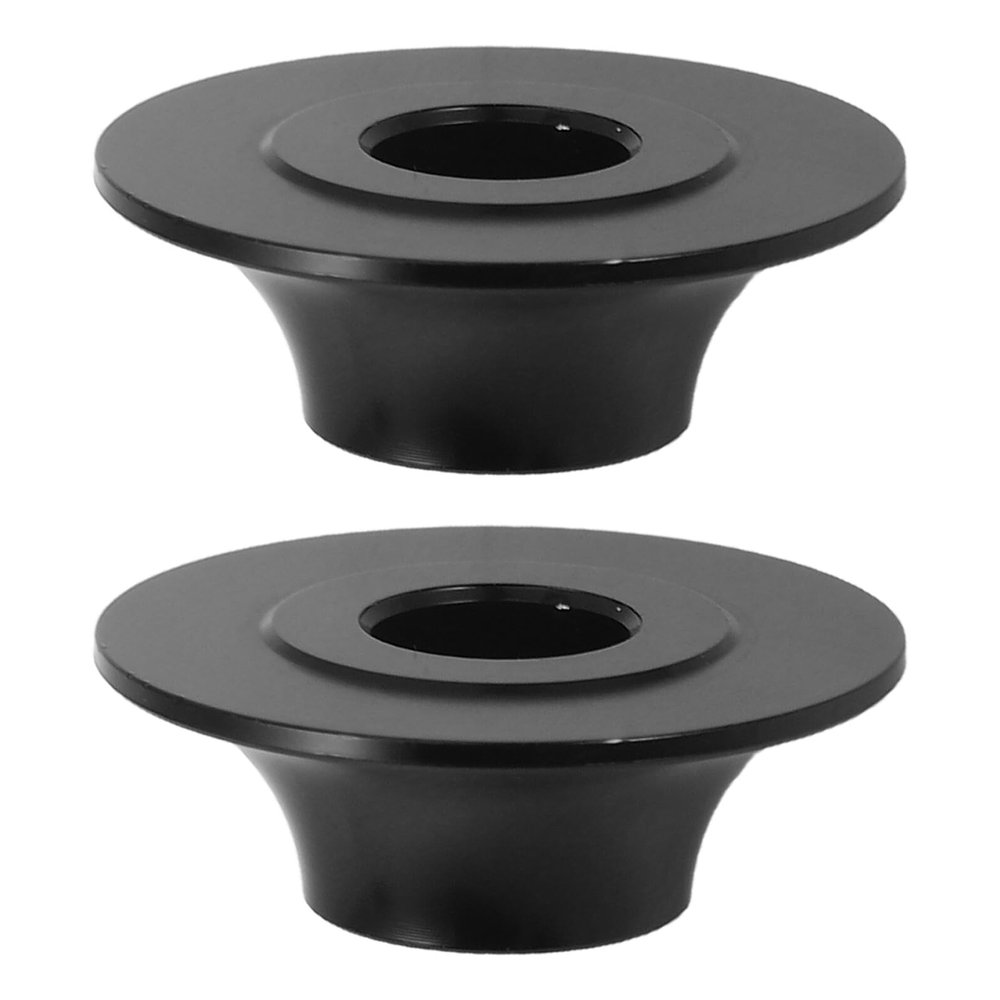 Healeved 1 Pair Wheelchair Front Caster Retaining Clips, 8 mm Hole, Black