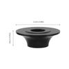 Healeved 1 Pair Wheelchair Front Caster Retaining Clips, 8 mm Hole, Black view 2