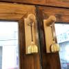 Adhesive Doorbell | Wooden Wind Chime with Copper Bells view 2