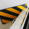 High-Density Self-Adhesive Foam Edge Protector for Parking Walls, Corners and Bumpers (Yellow + Black, 2 Pieces) view 2