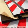 High-Density Self-Adhesive Foam Edge Protector for Parking Walls, Corners and Bumpers (Yellow + Black, 2 Pieces) view 4