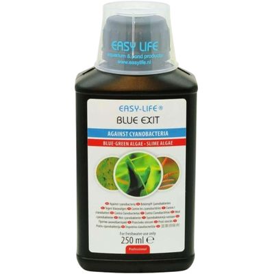 Easy Life Blue Exit 250 ml Treatment for Blue-Green Algae in Aquariums, Effectively Fights Cyanobacteria, Easy to Use, Safe for Fish and Plants