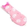 TOYANDONA Parrot Clothing Bird Diaper, Fabric, Pink with Bow Decor, XS Gray, Easy to Clean, with Pockets view 1