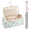 Hair Tool Storage Bag, Makeup Brush Carrying Case, Curling Iron Organizer, Blue Cover view 1