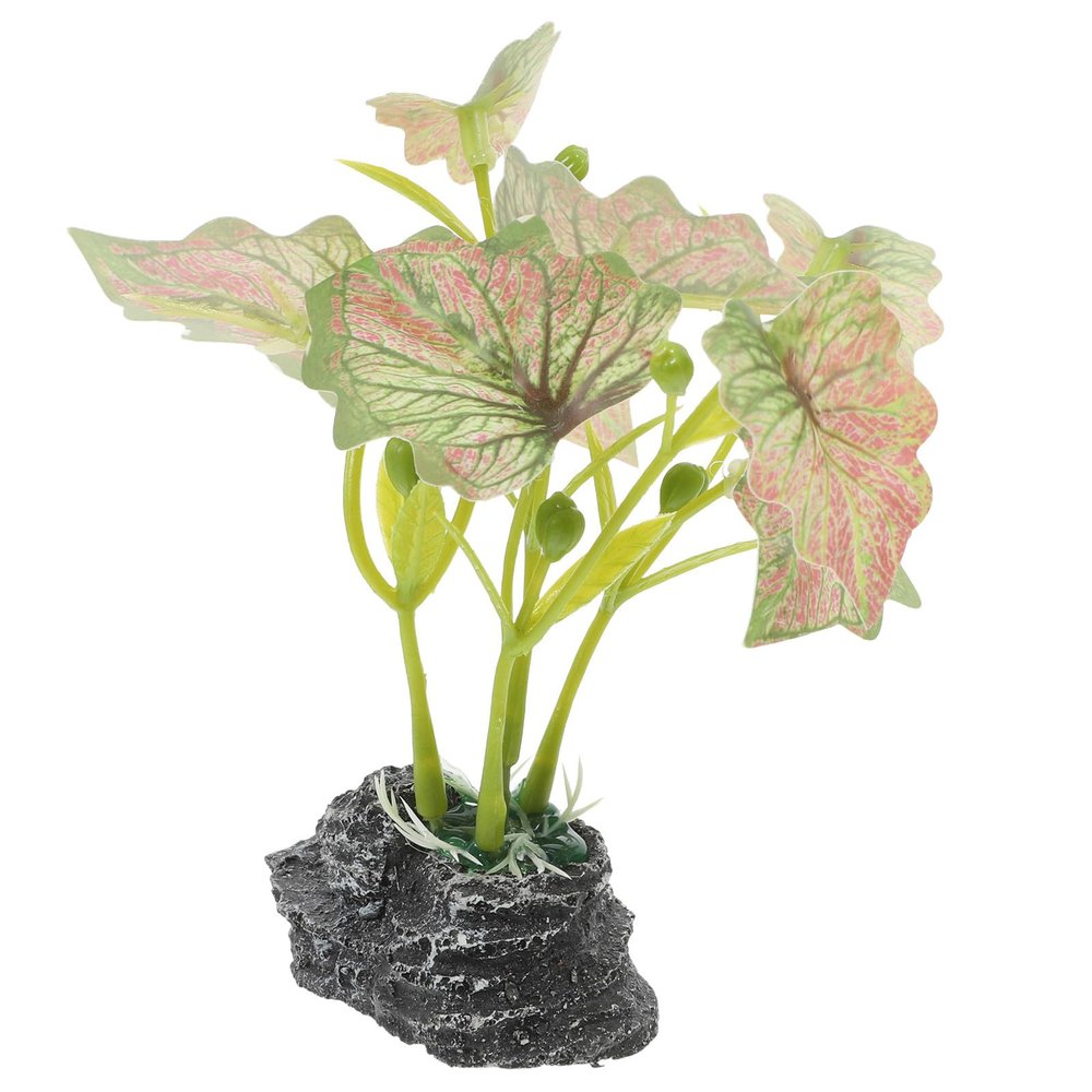 Ciieeo Artificial Realistic Reptile Plants for Terrariums