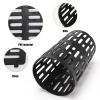 Tree Trunk Protector, Black Plastic Bark Guard for Young Trees view 2
