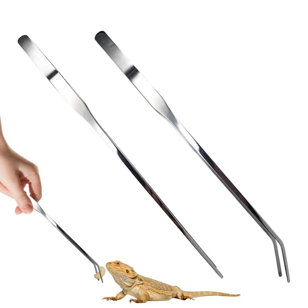 Long Aquarium Tweezers for Reptile Feeding
