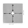 FUNOMOCYA Plastic Plant Pot Soil Protection Grid Cover, Simple and Wear-Resistant, for Homes, Offices, Cats, and Children view 2