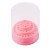 48-Hole Acrylic Nail Drill Bit Holder with Cover view 1