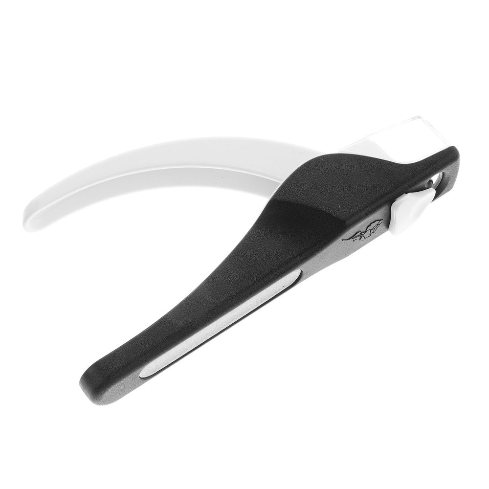 Gatuida Artificial Nail Clipper with Anti-Splash Design, U-Shaped Ergonomic Handle and Precise Tip Cutter for French Manicures