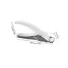 Gatuida Artificial Nail Clipper with Anti-Splash Design, U-Shaped Ergonomic Handle and Precise Tip Cutter for French Manicures view 2