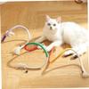 Hotainoys 3-Piece Cat Dental Chew Rope with Catnip, 27.6-Inch Interactive Indoor Toy view 4