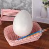 5-Pack White Foam Easter Eggs, 15 cm, for Kids’ DIY Projects view 4