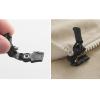 Replace Zipper Sliders | 10-Piece Fixed Zipper Pull Set | Replacement Zipper Heads with Removable Handles for Misaligned Teeth view 2