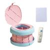 Portable Potty for Children with Foldable Splash Guard view 1